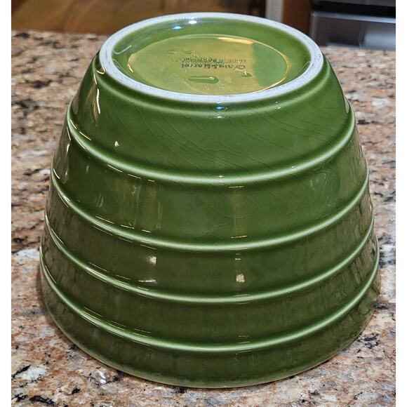 Crate & Barrel Green Bowl 7" D and 4 1/2" Tall - Portugal - Picture 14 of 16